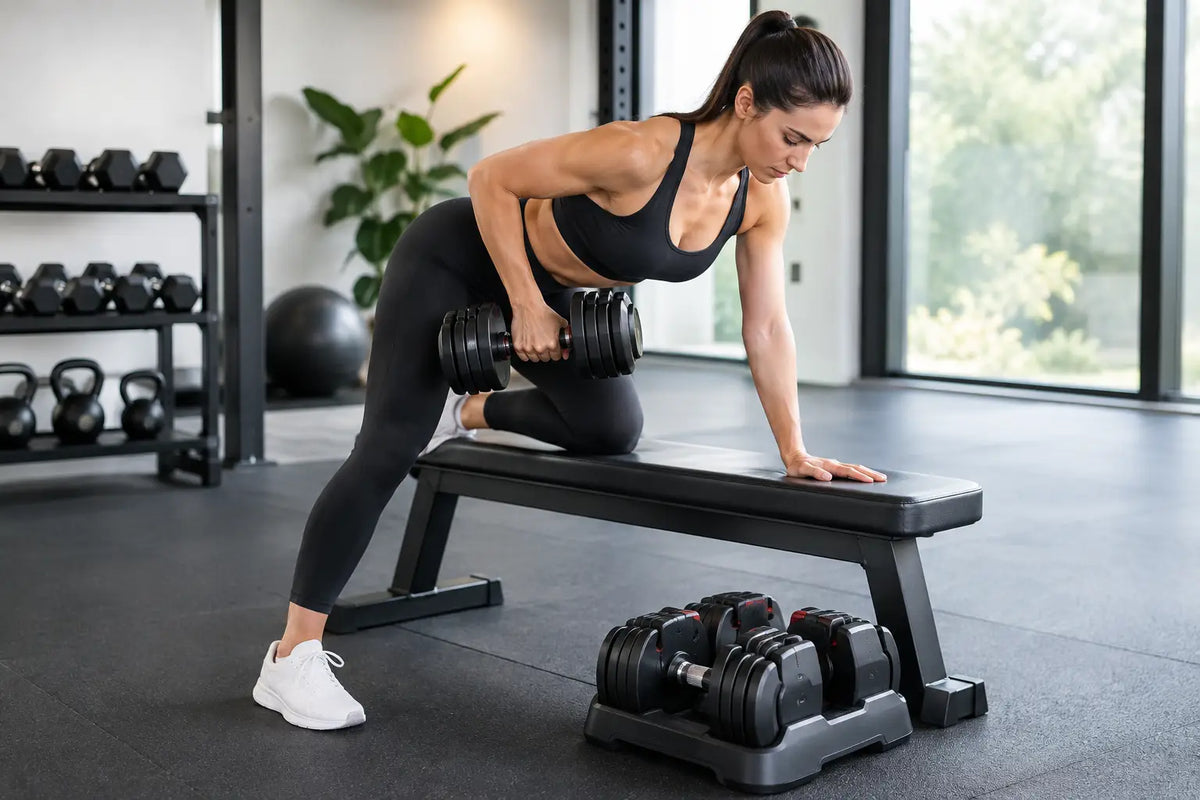 Adjustable Dumbbells for a Smarter Home Gym