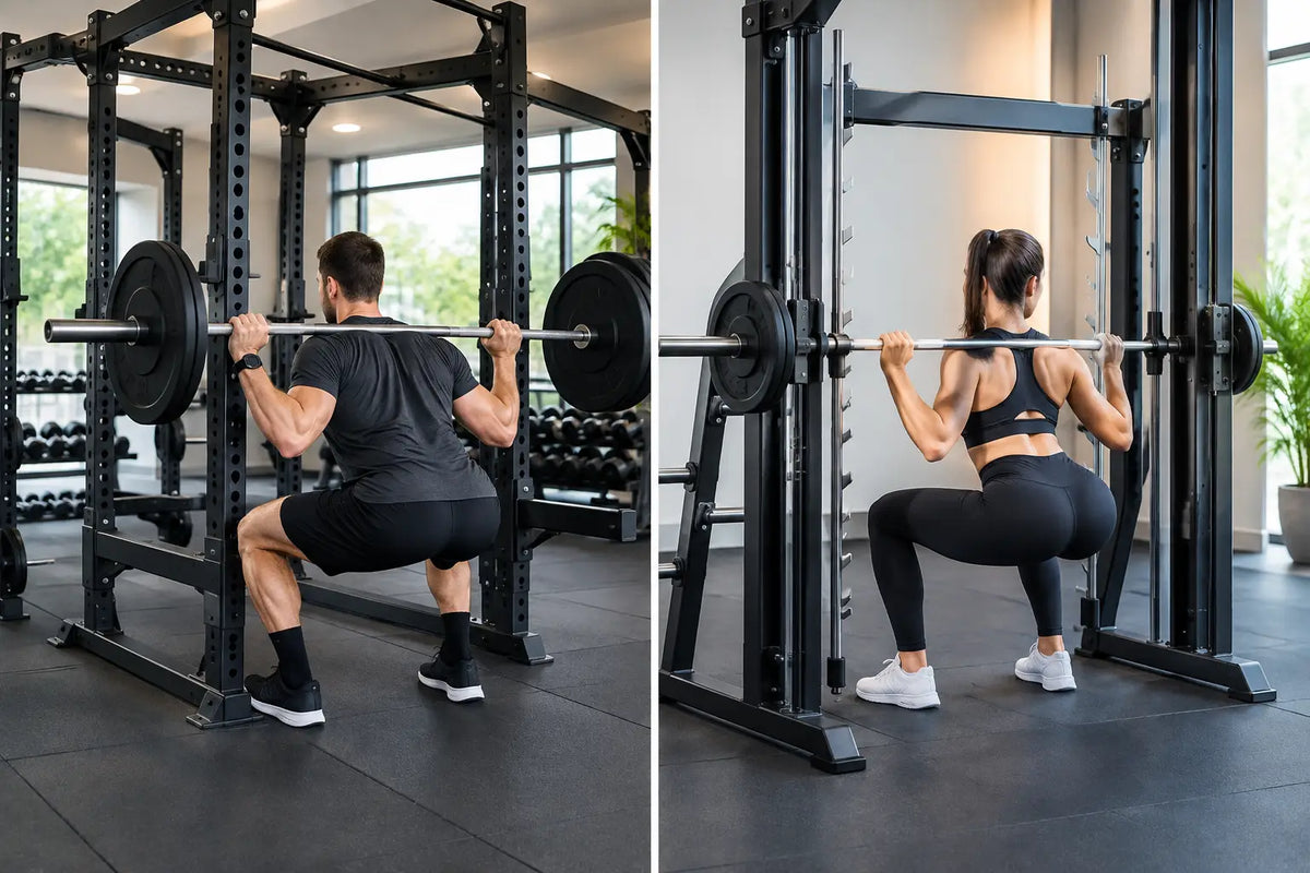 Rack Versus Smith Machine: Which Fits Your Gym?