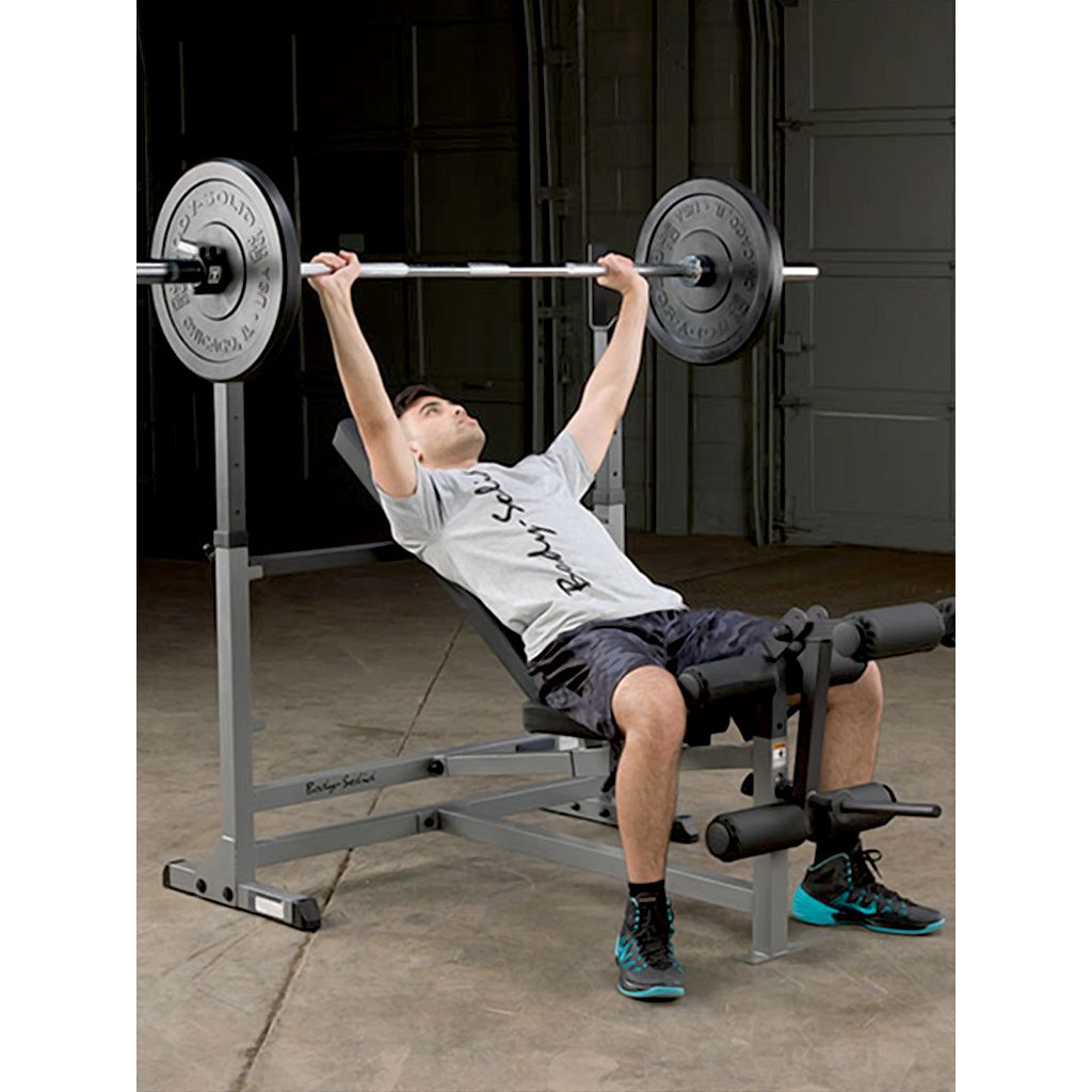 Body Solid Power Center Olympic Combo Bench, GDIB46L