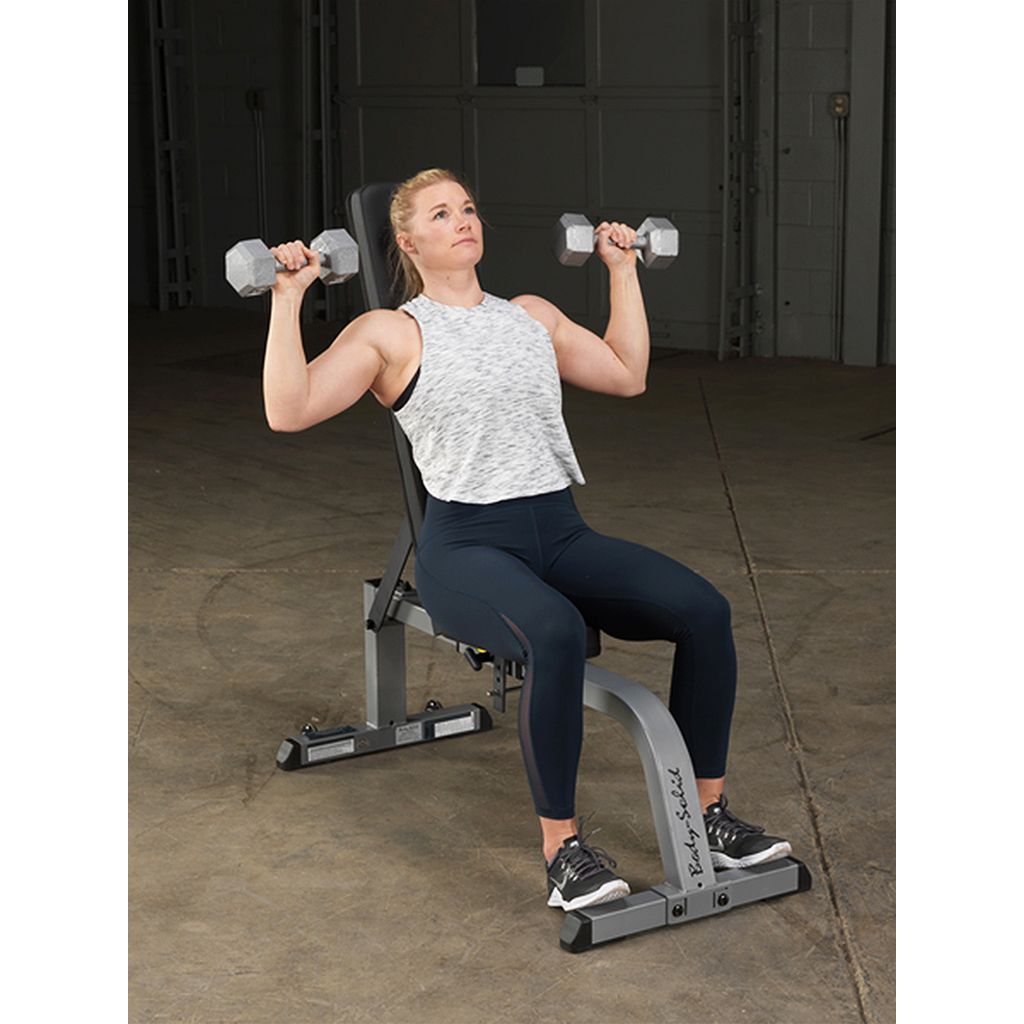 مقعد Body Solid مسطح/مائل، GF121