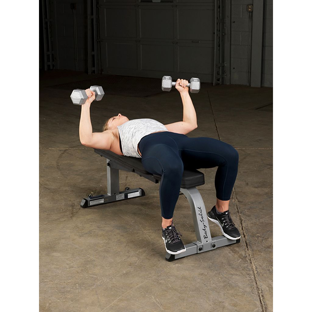 مقعد Body Solid مسطح/مائل، GF121