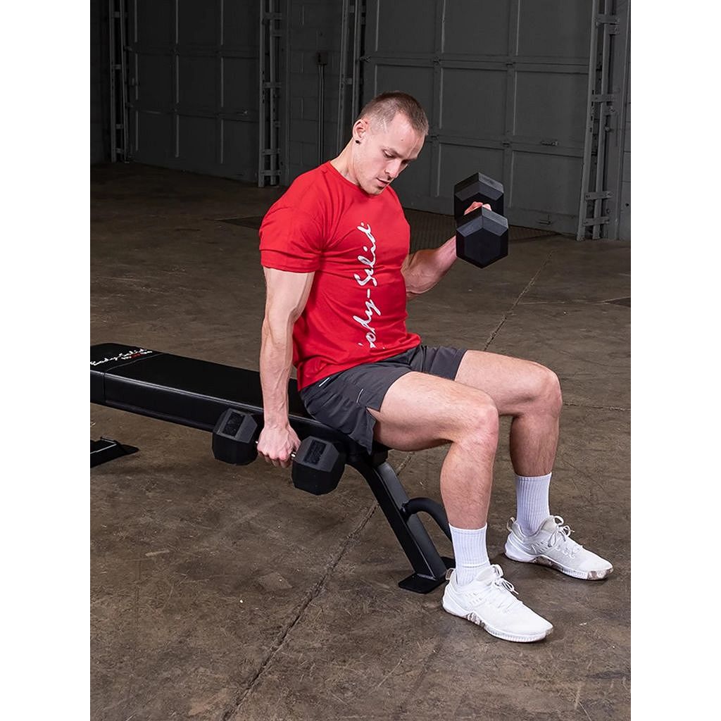 Body Solid Pro Clubline Flat Bench | SFB125