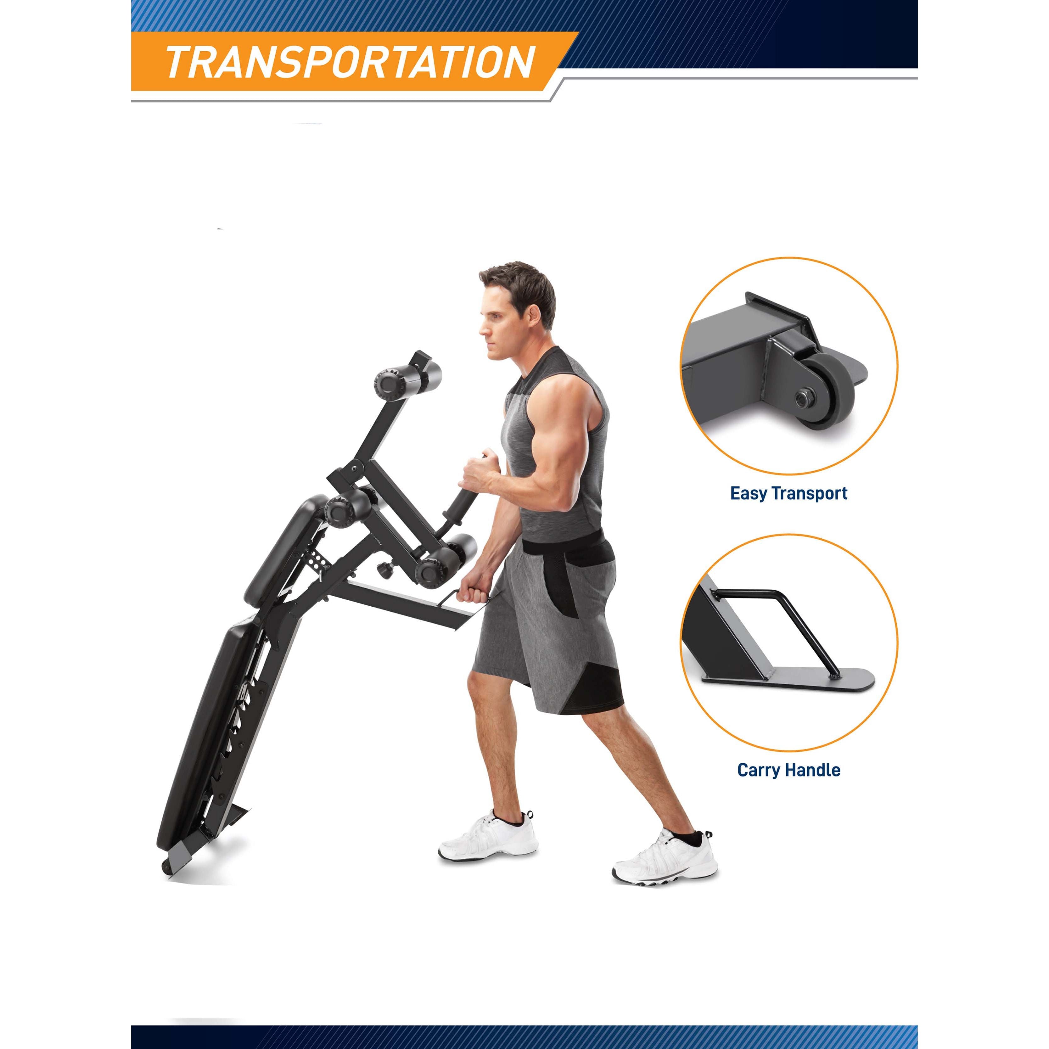 Marcy Deluxe Utility Weight Bench | SB 350