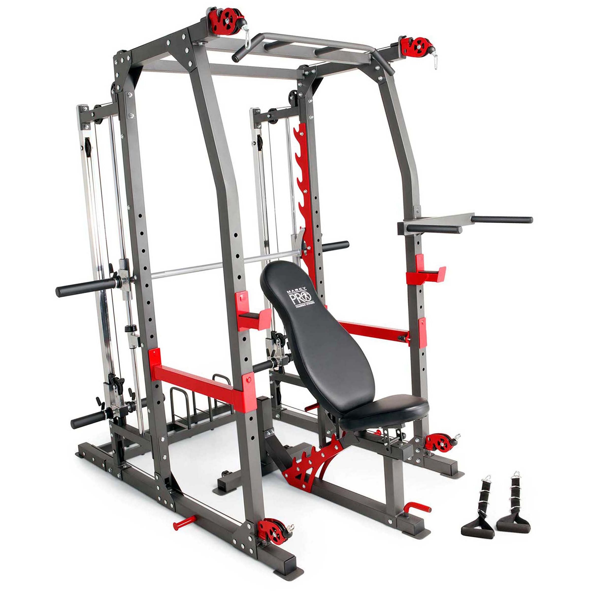 Marcy Pro Smith Machine Home Gym Training System Cage | SM 4903