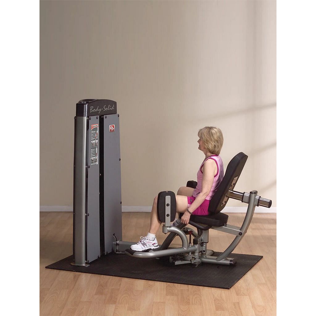 Body Solid Dual Inner & Outer Thigh Machine with Stack | DIOTF
