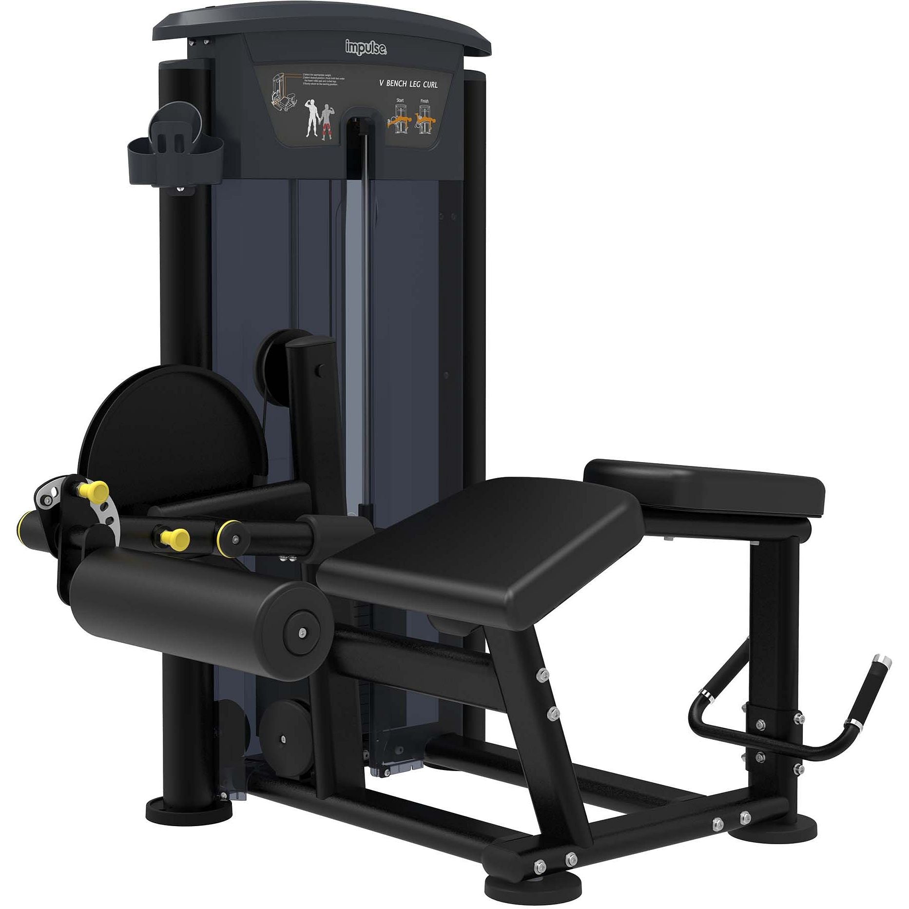Impulse Fitness V Bench Leg Curl IT9521