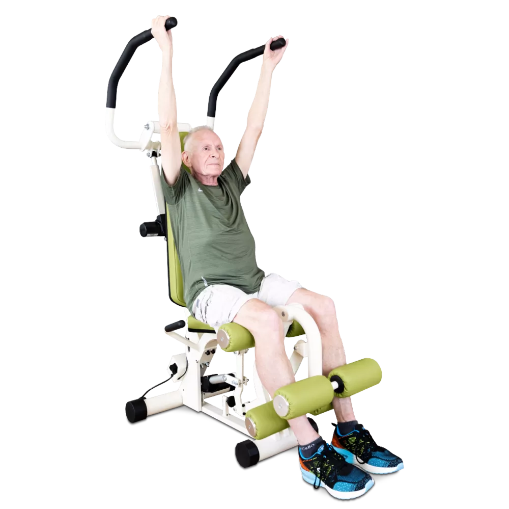 Shoulder Press and Lat Pull Down / Leg Extension and Curl
