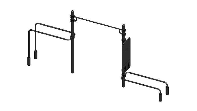 Calisthenics outdoor training station