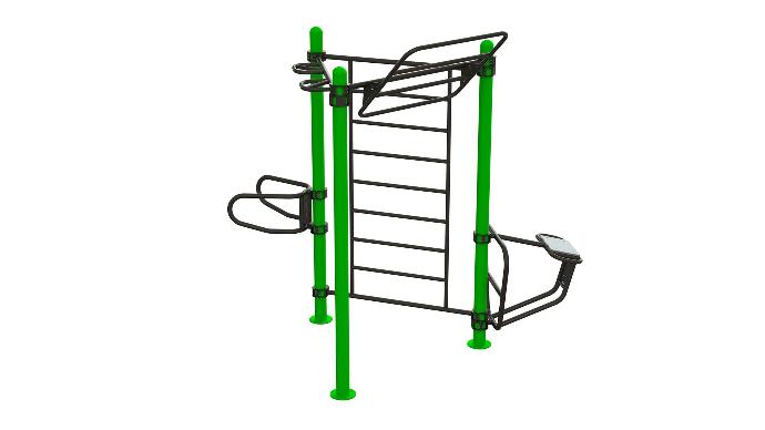 Outdoor functional training station (5 users)