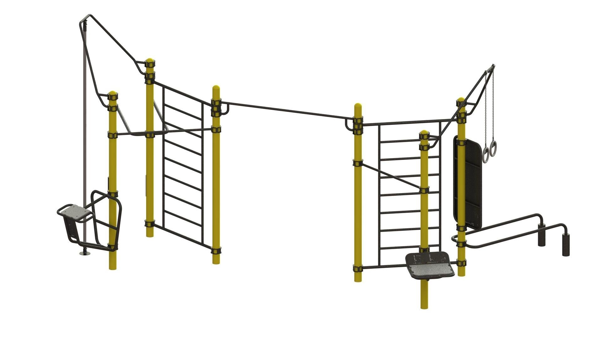 Calisthenics outdoor training station