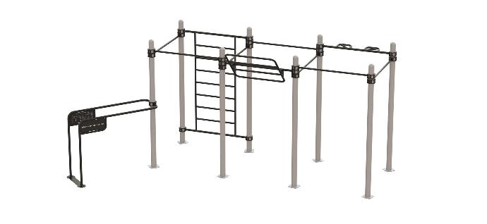 Calisthenics outdoor functional training station (10 users)