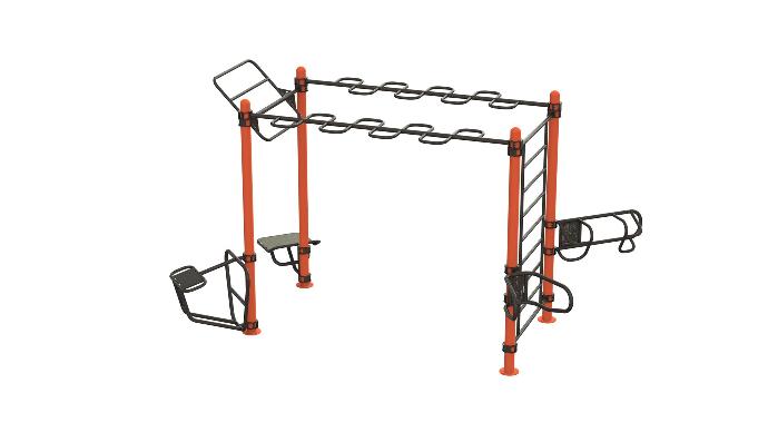 Outdoor functional training station