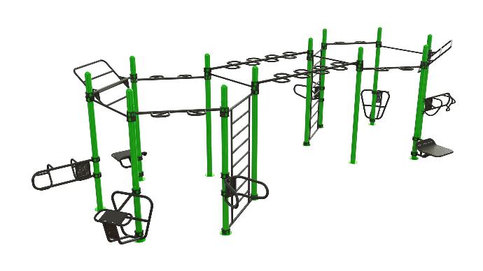 Outdoor functional Double-hexagon