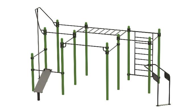 Calisthenics outdoor training station