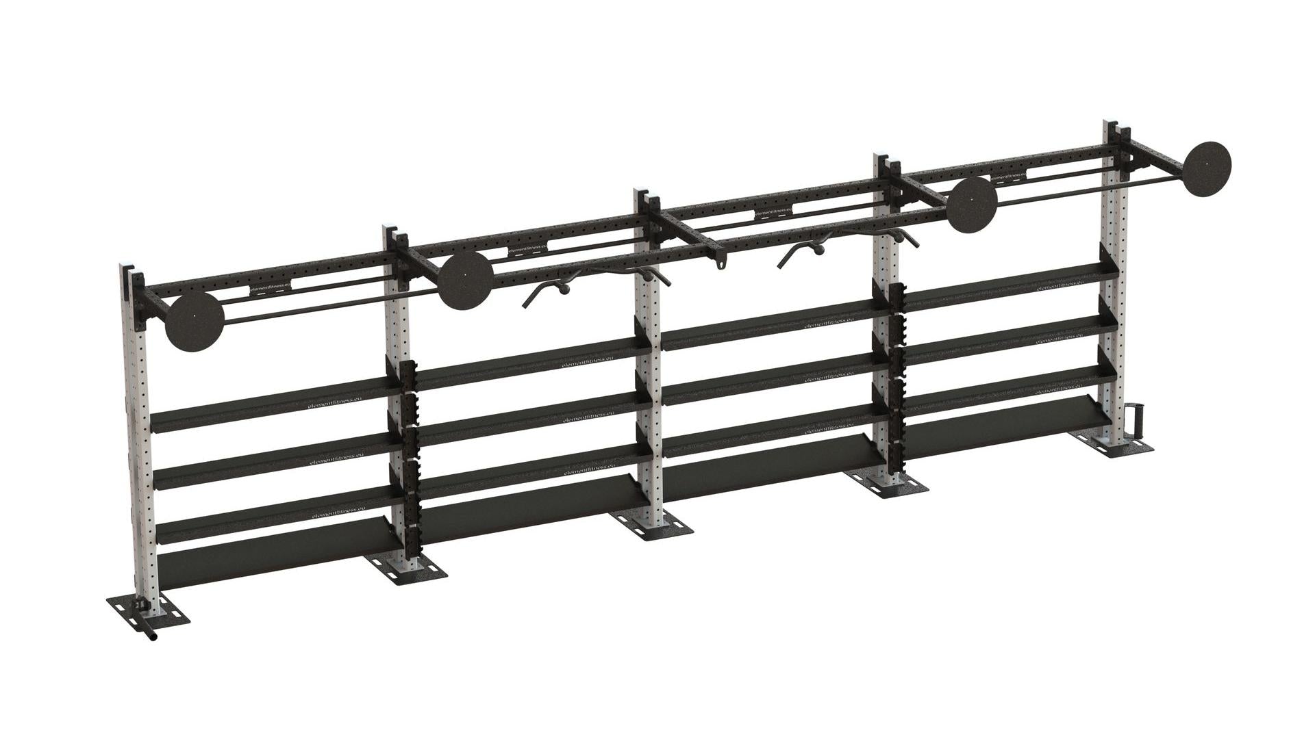 Functional training wall station
