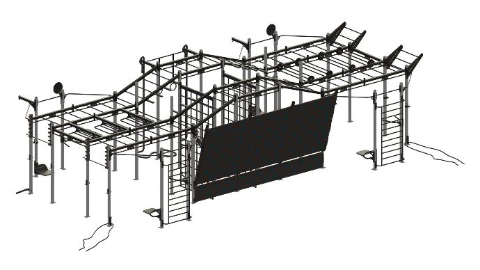 Tactical training multi rig