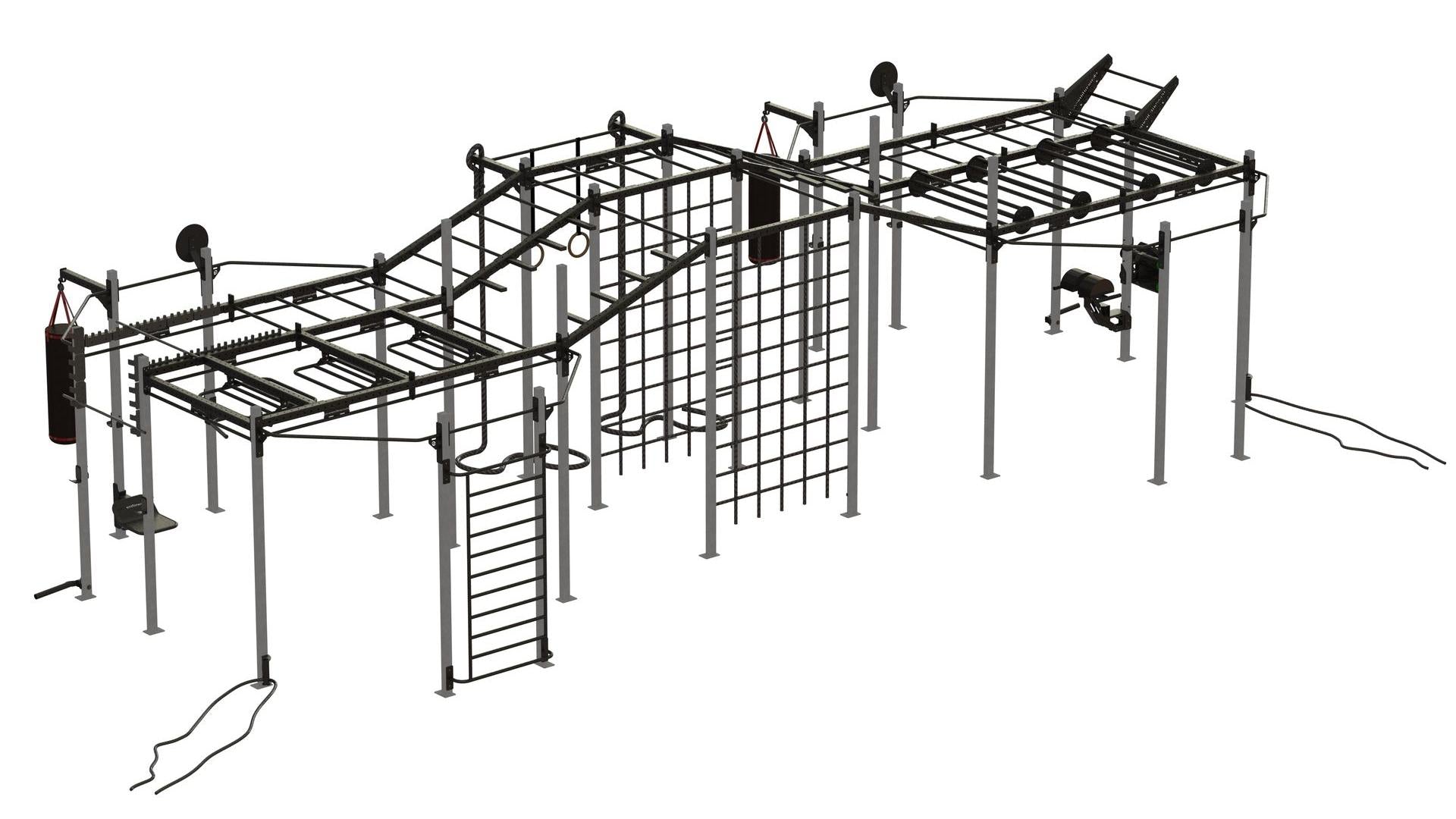 Tactical training modular gym rig