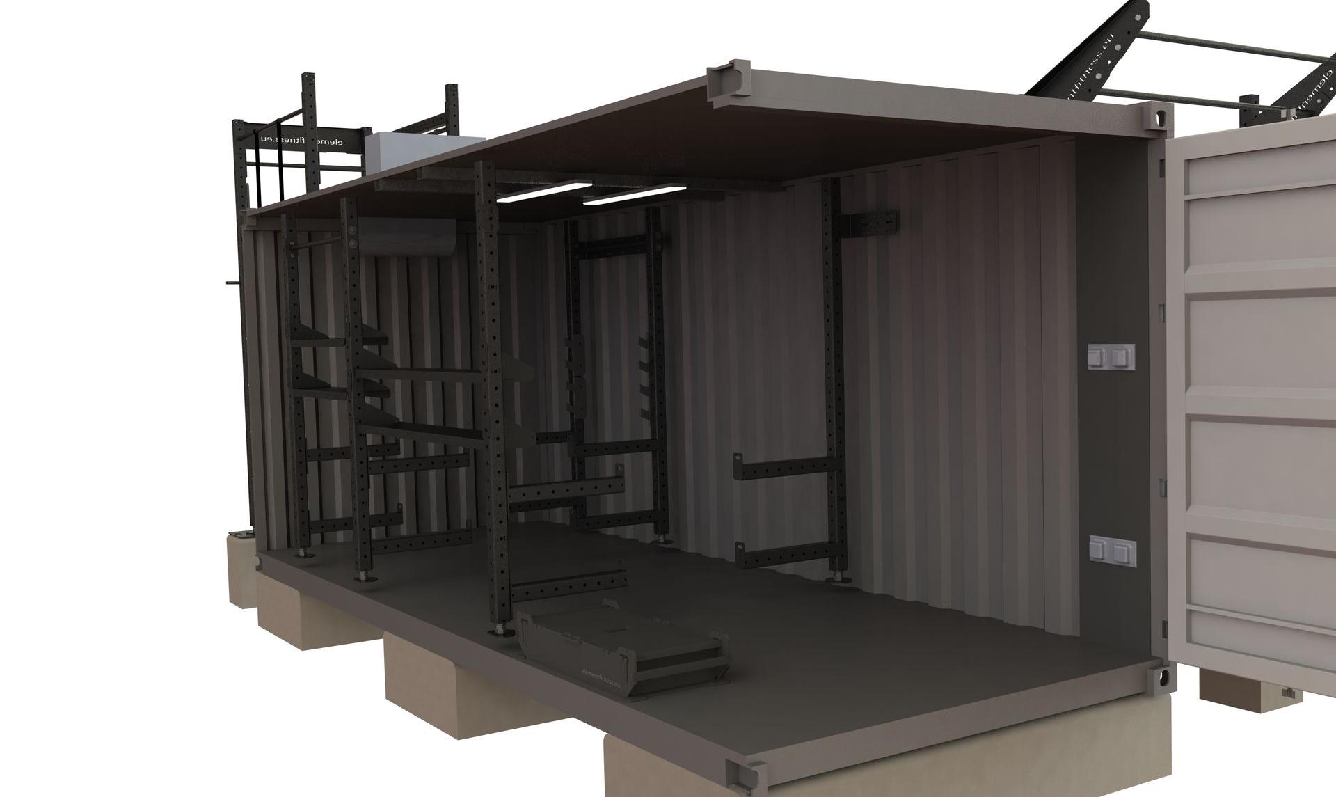 20" Element Fitness training container