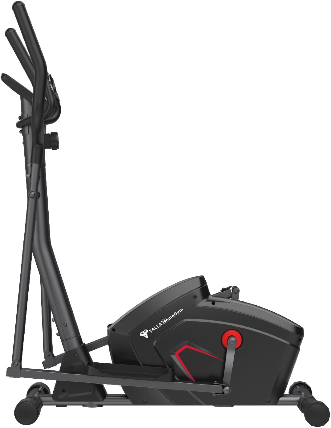 YALLA HomeGym Elliptical Cross Trainer Machine with 8 Level Magnetic Resistance, Cardio Workout Exercise Bike, 100KG Max User