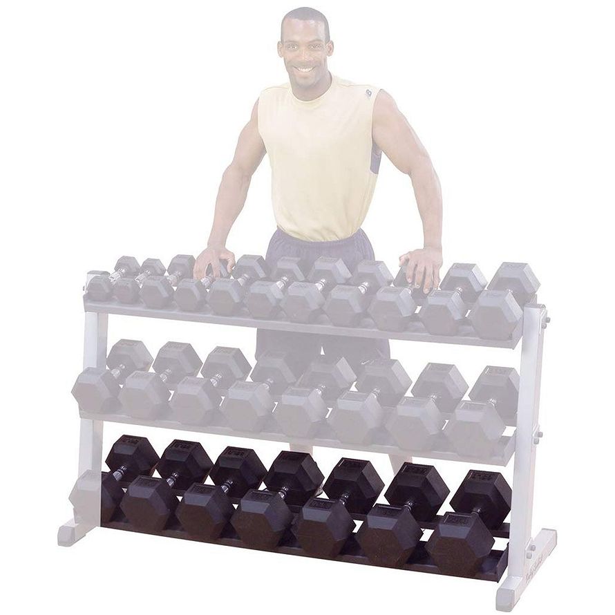 Body Solid Optional 3rd Tier for Dumbbell Rack GDR60 GDRT6