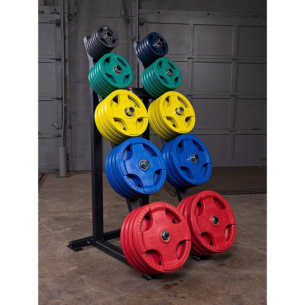 Body Solid GWT76 High Capacity Plate Storage Rack