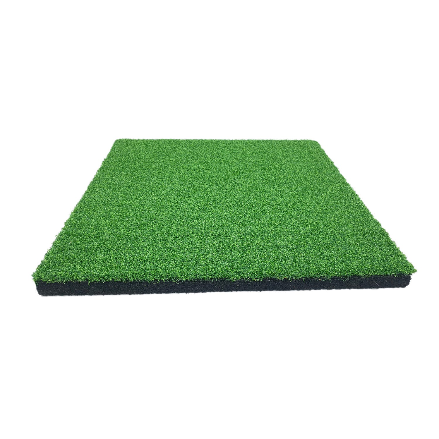 YALLA HomeGym 20MM Thick Artificial Grass Rubber Heavy-Duty Gym Floor Mat, Commercial Gym Rubber Floor Tiles