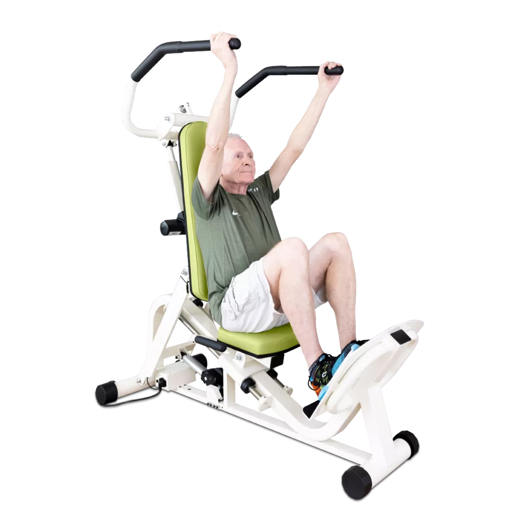 Shoulder Press and Lat Pull Down / Leg Press