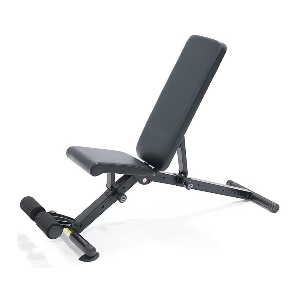 YALLA HomeGym Treadmill, Bench, Dumbbells &amp; Squat Rack Full Body Fitness Bundle