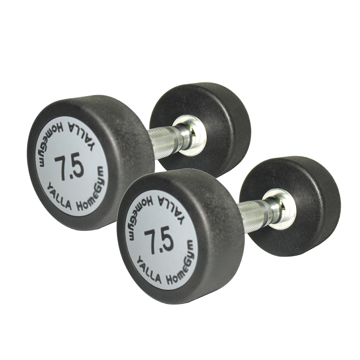 YALLA HomeGym 7.5KG Premium Round Dumbbells, Durable Weights for Home & Gym Workouts