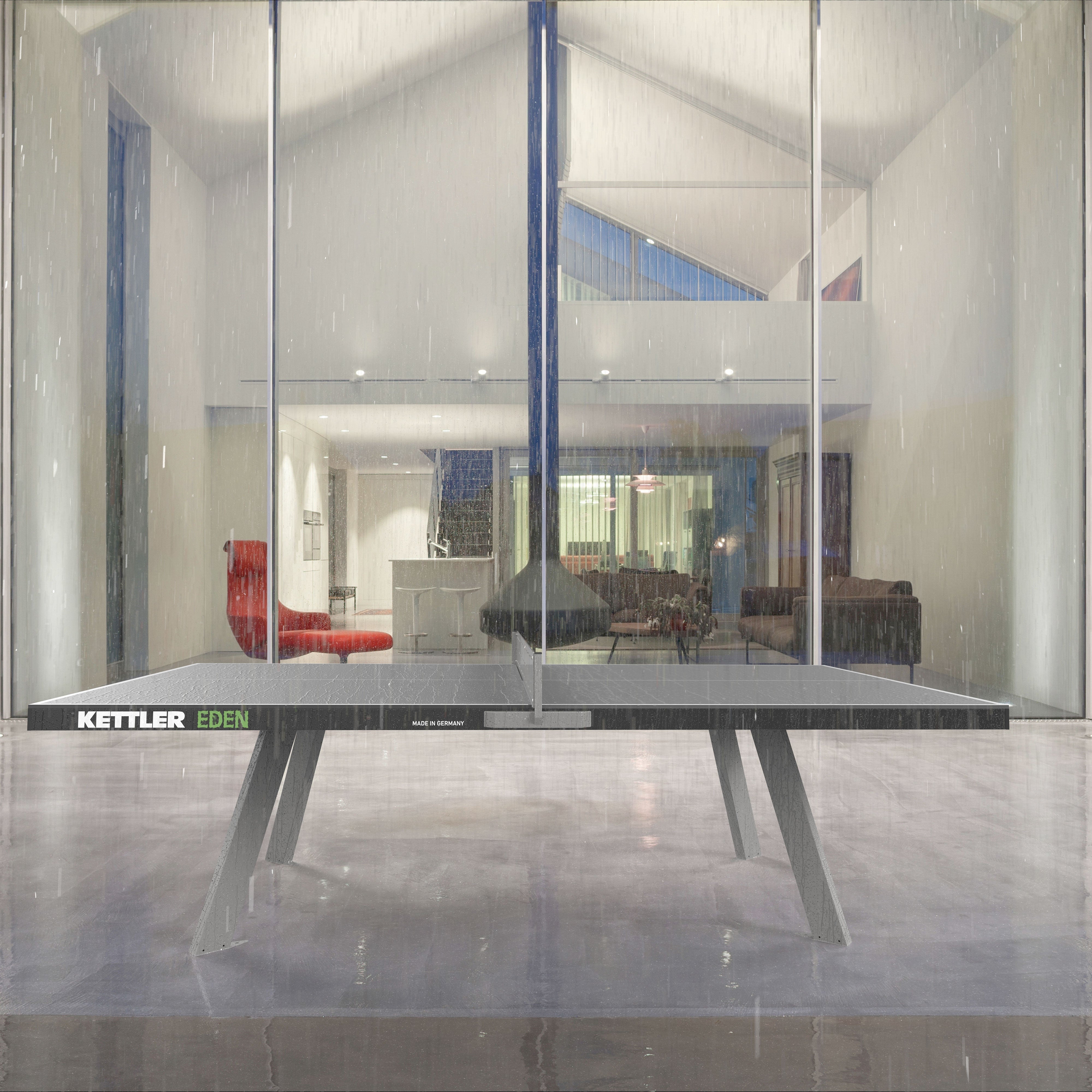 Kettler Eden Outdoor Stationary Table Tennis Table