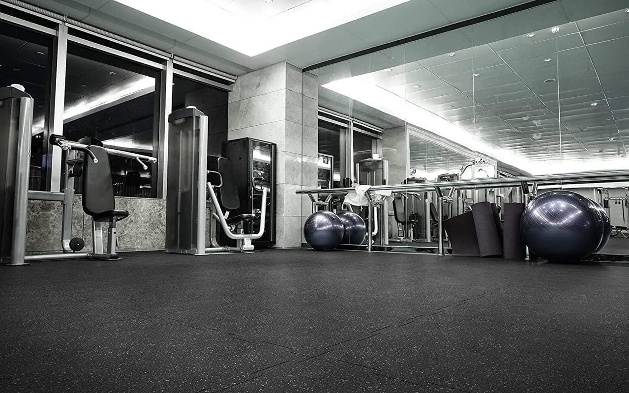 YALLA HomeGym Packages of 10MM Rubber Flooring Mat