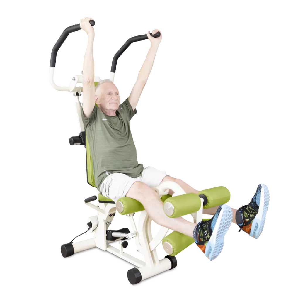 Shoulder Press and Lat Pull Down / Leg Extension and Curl