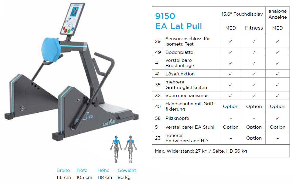 Lat Pull Easy Access 9150