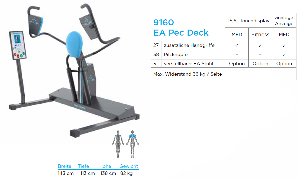 Pec Deck Easy Access 9160