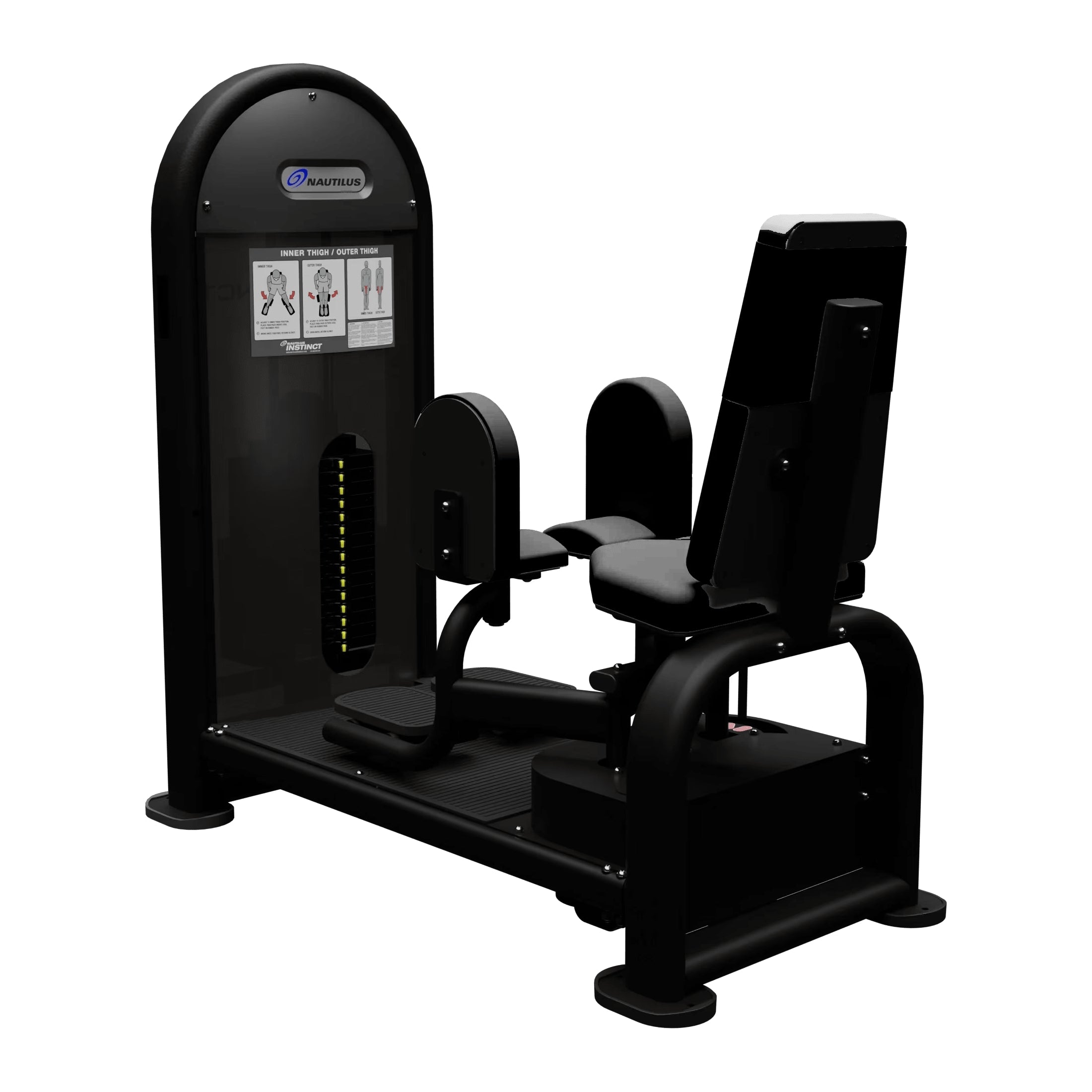 Nautilus Instinct Dual Inner/Outer Thigh - Compact Abductor & Adductor Trainer