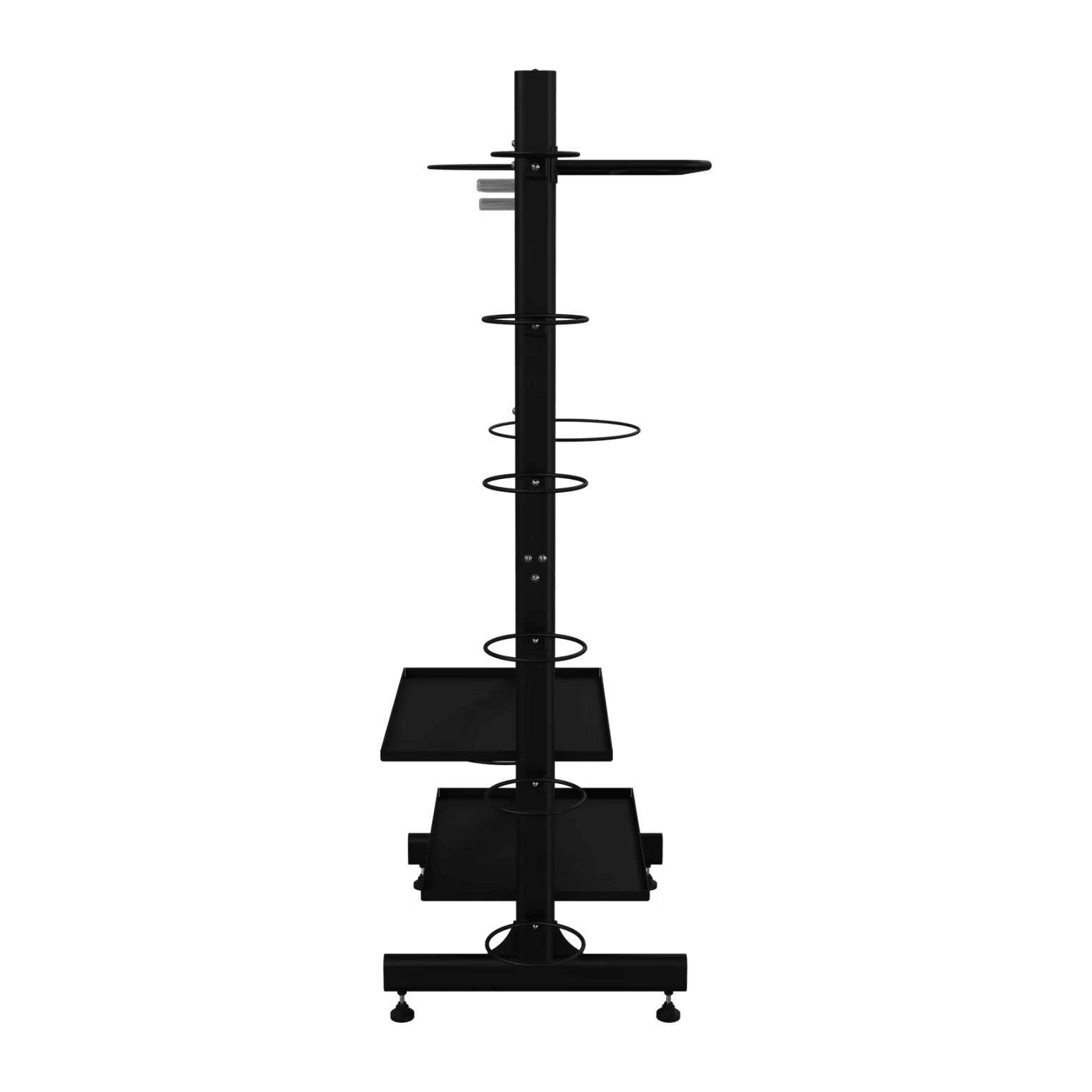 Nautilus Instinct Accessory Rack - Compact Storage for Gym Essentials