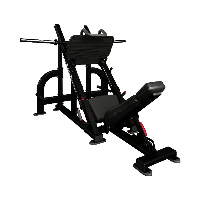 Nautilus Leverage Angled Leg Press Linear - Heavy Duty 45° Plate Loaded Leg Trainer