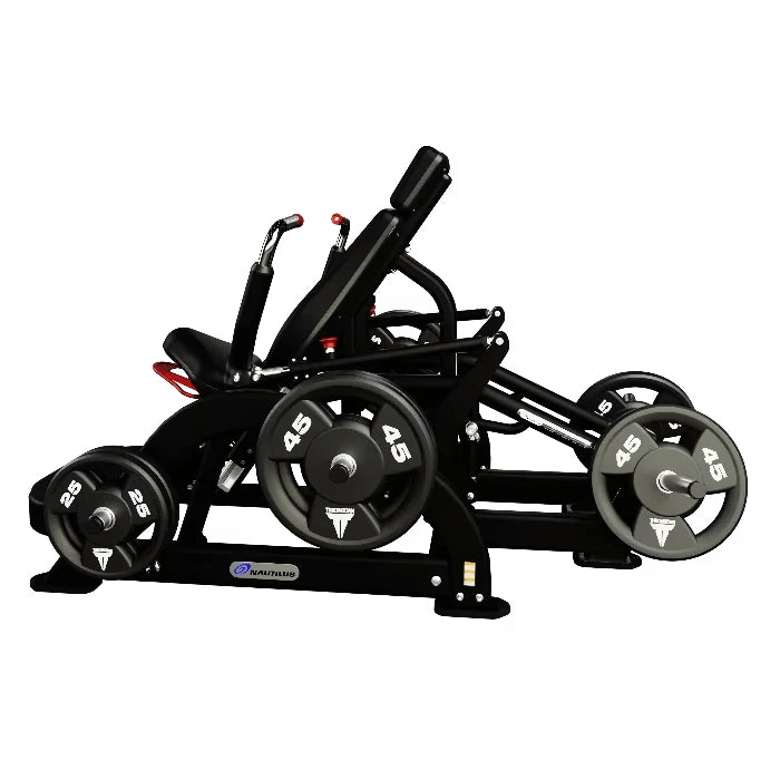 Nautilus Leverage Decline Press - Plate Loaded Chest Power with Biomechanical Precision