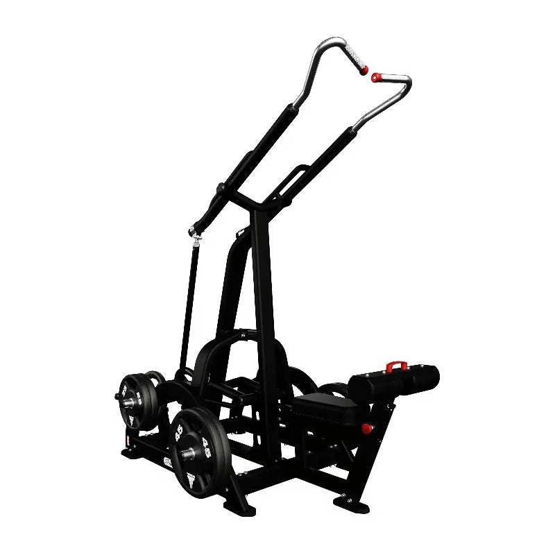 Nautilus Leverage Lat Pulldown - Plate Loaded Back Training with Biomechanical Precision