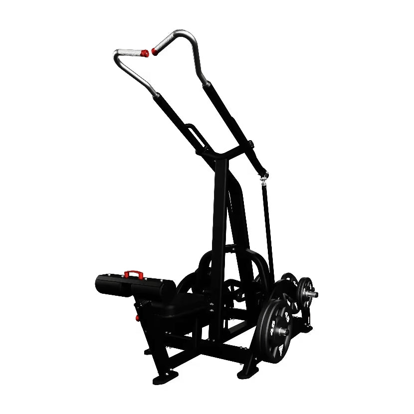 Nautilus Leverage Lat Pulldown - Plate Loaded Back Training with Biomechanical Precision