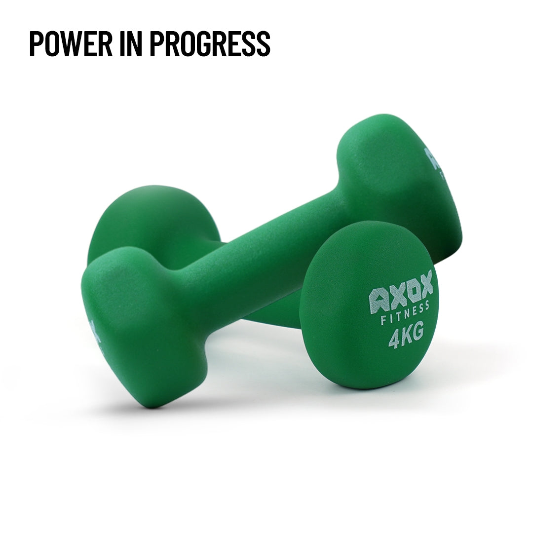 Axox Fitness Neoprene Dumbbell Bundle – Pair | 1 Kg–5 Kg