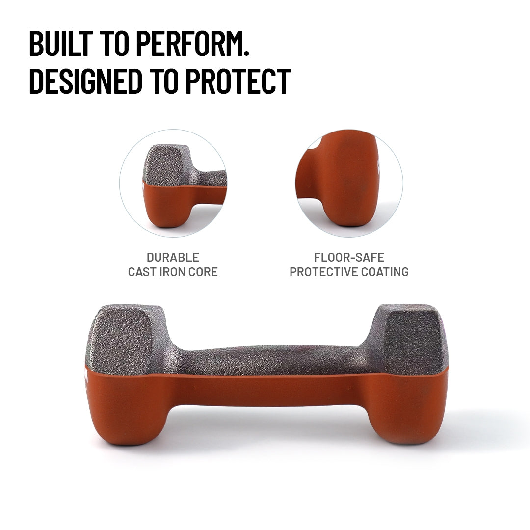 Axox Fitness Neoprene Dumbbell Bundle – Pair | 1 Kg–5 Kg