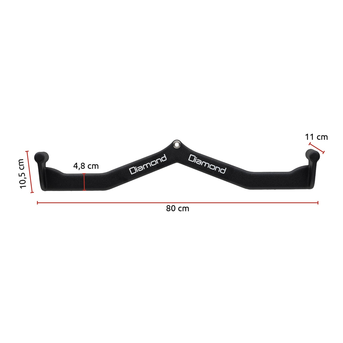 80 CM LAT BAR WITH NEUTRAL GRIP