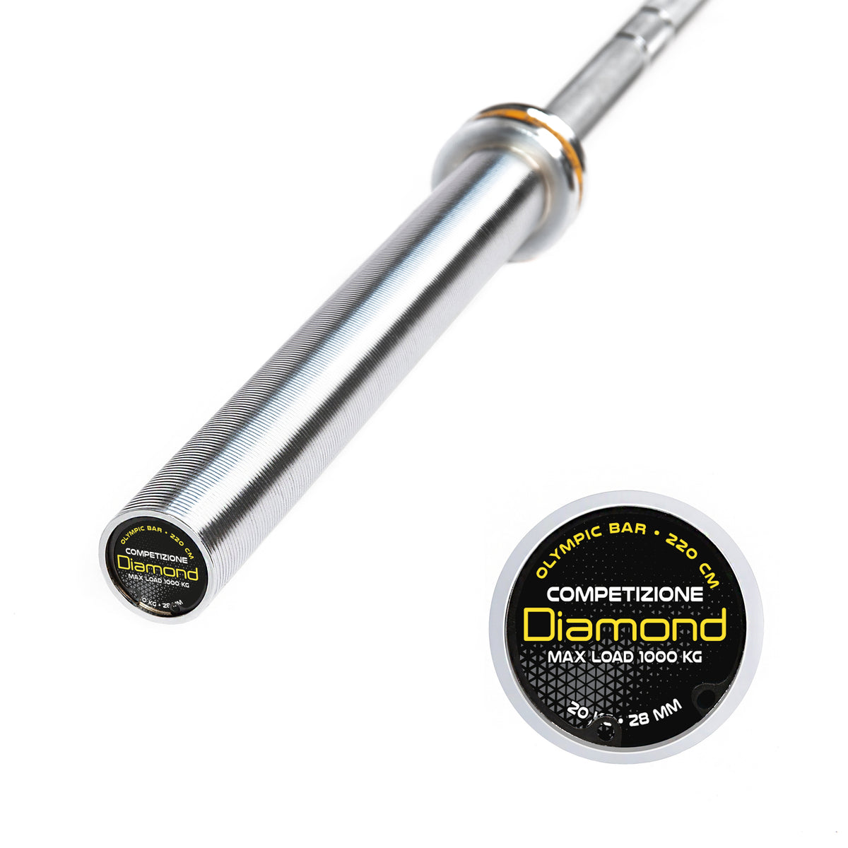 OLYMPIC COMPETITION BARBELL – 220 CM