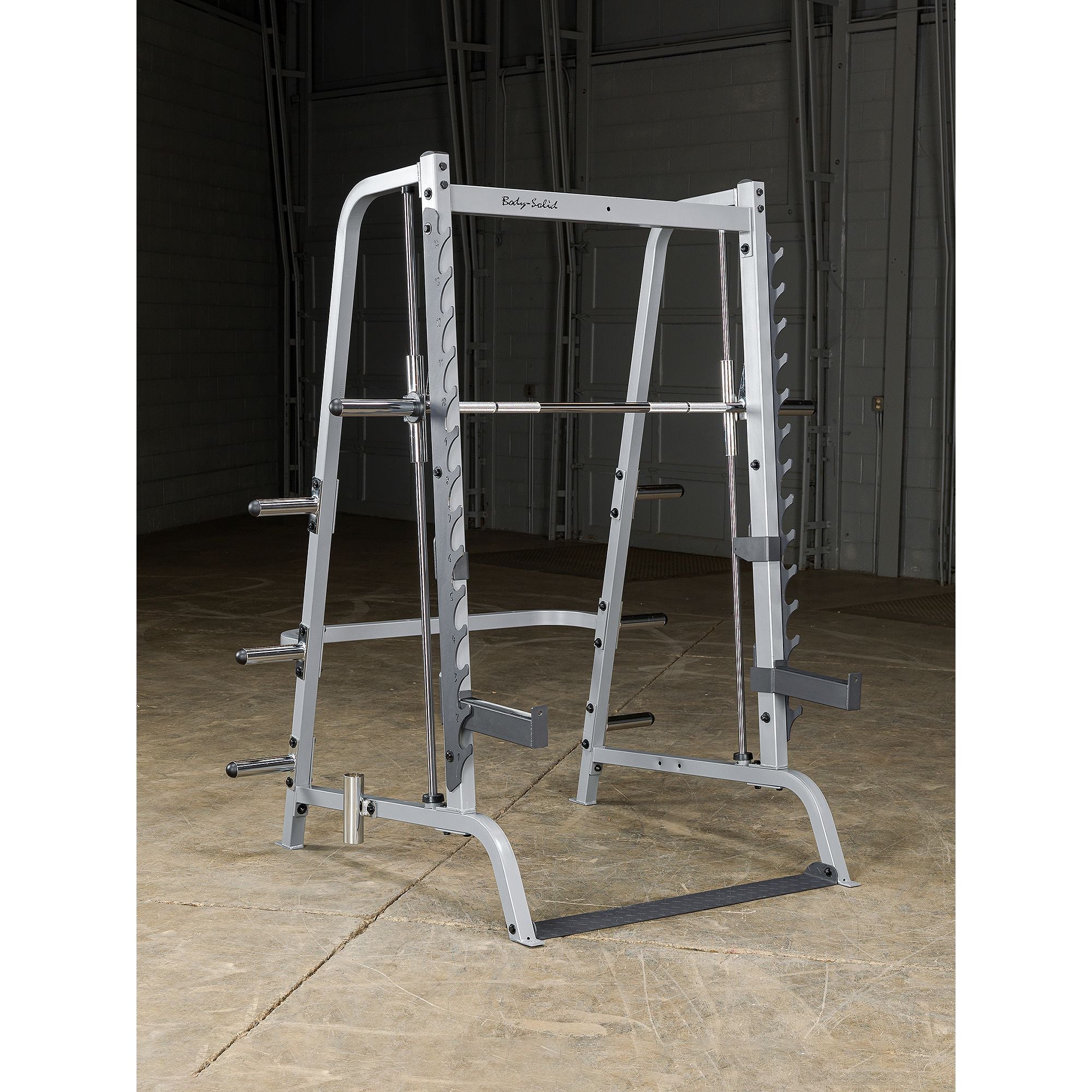 Body Solid GS348Q Series-7 Smith Machine - Premium 7° Reverse Pitch Smith System for Versatile Training