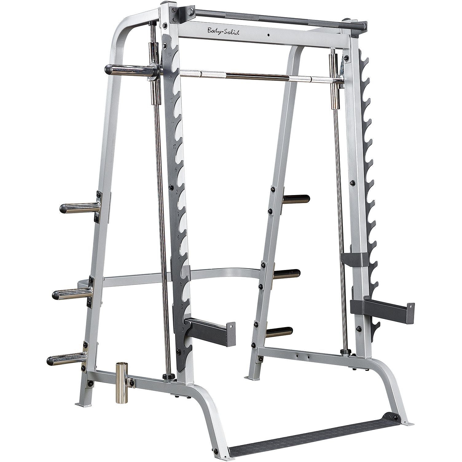 Body Solid GS348Q Series-7 Smith Machine - Premium 7° Reverse Pitch Smith System for Versatile Training