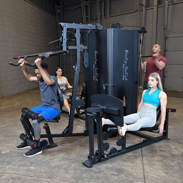 Body Solid S1000 Pro Clubline 4 Station Commercial Mutli Gym
