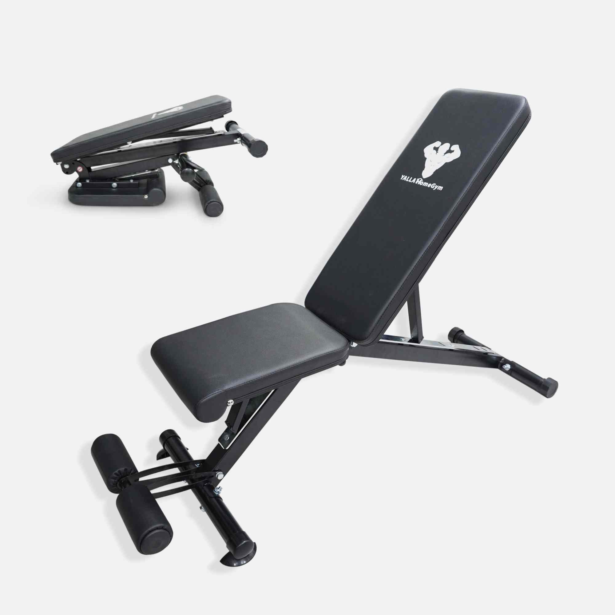Heavy-Duty Adjustable Weight Bench 350KG Capacity – Incline, Flat & Decline Foldable Gym Bench