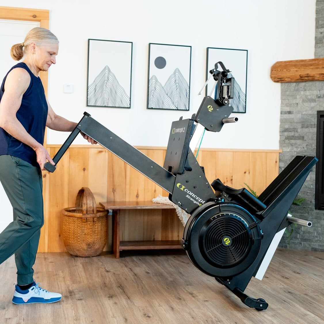 Concept 2 StrengthErg Full-Body Air Resistance Strength Trainer