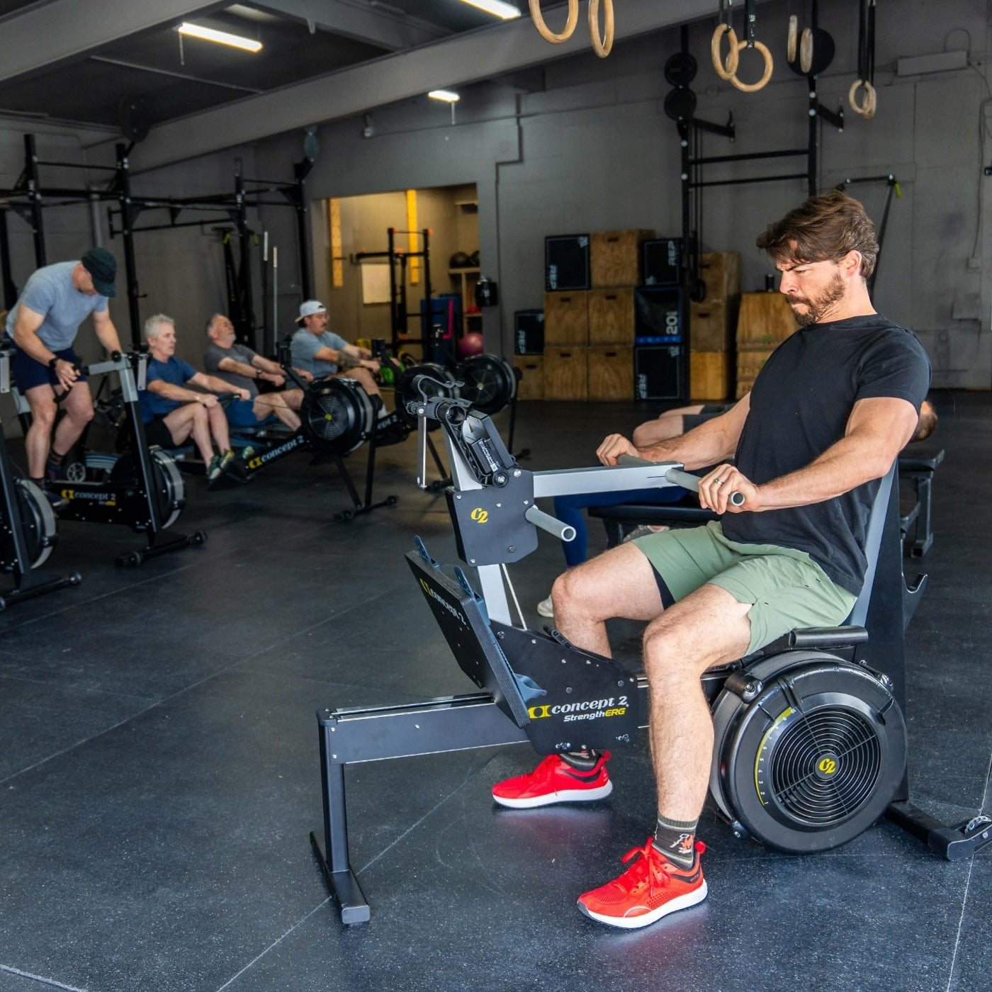 Concept 2 StrengthErg Full-Body Air Resistance Strength Trainer
